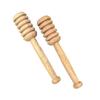 Right Products 2PC 5 Inch Wood Honey Dippers Server Stirring Sticks for Honey Jar Dispense Drizzle Honey view 1