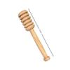 Right Products 2PC 5 Inch Wood Honey Dippers Server Stirring Sticks for Honey Jar Dispense Drizzle Honey view 2