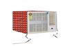 The Furnishing Tree Window AC Cover for 2 Ton Capacity PVC Waterproof and Dustproof Frieze Pattern Brown view 4