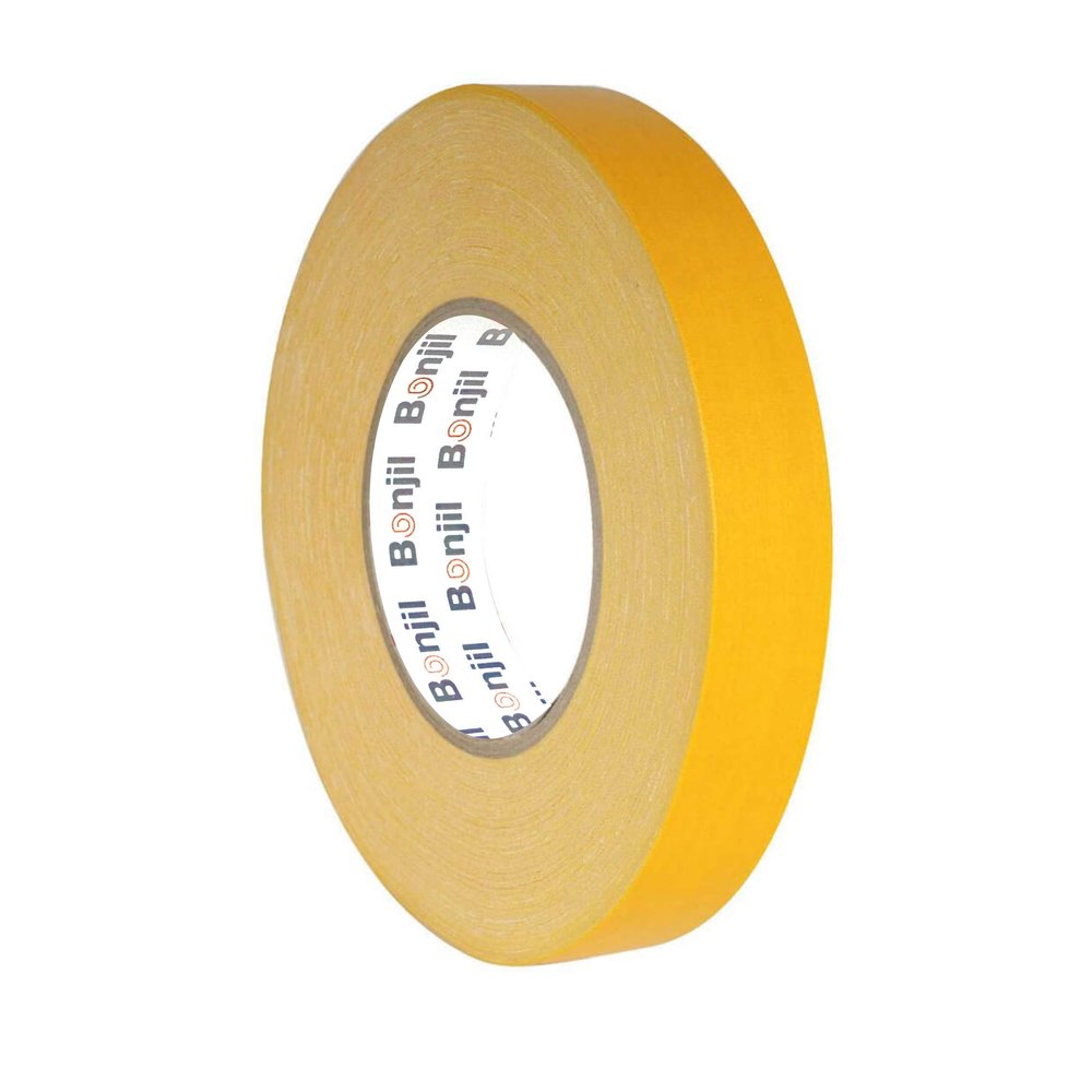 Bonjil Cloth Tape Double Sided Adhesive (1 ROLL) (25mmX20mtr)