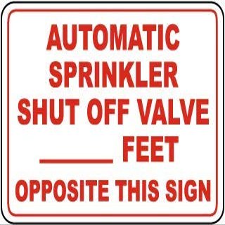 Automatice Sprinkler Shut Off valveFoam Board Water Proof with Double Sided Sticker