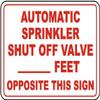 Automatice Sprinkler Shut Off valveFoam Board Water Proof with Double Sided Sticker view 1