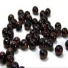 SR Craft Wooden Beads 10 mm Round Dark Brown Color (1000) view 2