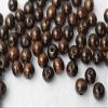 SR Craft Wooden Beads 10 mm Round Dark Brown Color (1000) view 3