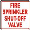Fire Sprinkler Shut-Off valveFoam Board Water Proof with Double Sided Sticker view 1