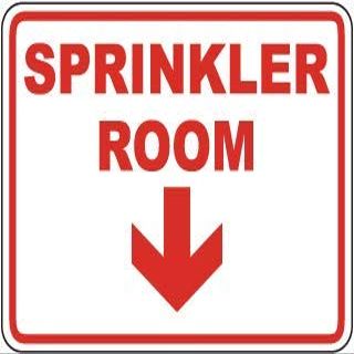Sprinkler Room downFoam Board Water Proof with Double Sided Sticker