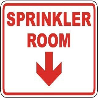 Sprinkler Room downFoam Board Water Proof with Double Sided Sticker
