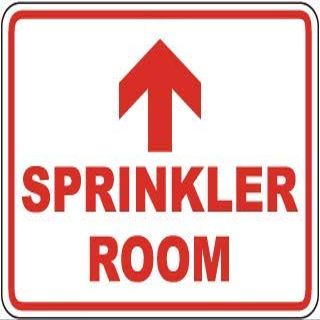 Sprinkler Room upFoam Board Water Proof with Double Sided Sticker