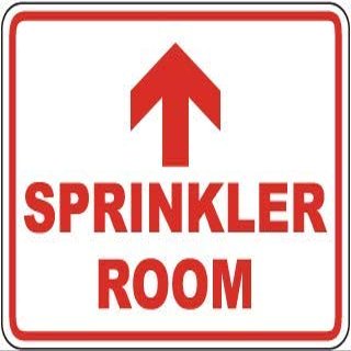 Sprinkler Room upFoam Board Water Proof with Double Sided Sticker