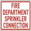 Fire Department Sprinkler connectionFoam Board Water Proof with Double Sided Sticker view 1