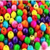 SR Craft Wooden Beads Round 6 MM for Art & Craft and Jewellery Making Multi Color (2000) view 1