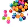 SR Craft Wooden Beads Round 6 MM for Art & Craft and Jewellery Making Multi Color (2000) view 3