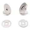 DIY Crafts 15 Pcs Pack, Silver D, Pack Magnetic Clasps, Snaps, Fasteners, Button Replacement Kit, Perfect for Purse, Bag, Clothes, Leather, Silver, Diameter Purse(15 Pcs Pack, Silver D) view 4