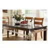 MONKDECOR .20mm Thick 4 Seater Dining Table Cover with Golden Lace (Size-45x70 inches) view 1