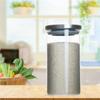 Signoraware Trison 1300ml Round Brorosilicate Glass Jars & Containers With Airtight Lid / Wide Mouth Compact Jar for Storage / Bowl is Microwave Freezer Safe Not Lid ( 1.3 Litres / Food Grade) view 2