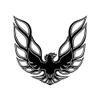 Gadgets Wrap Wall Decals 29CM Wall Stickers Black Color - (Pontiac Firebird) view 2