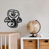Gadgets Wrap Wall Decals 29CM Wall Stickers Black Color - (Cobra Kai Karate Kid) view 1