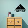 Gadgets Wrap Wall Decals 29CM Wall Stickers Black Color - (Cyberdyne Systems Terminator) view 1