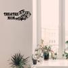 Gadgets Wrap Wall Decals 29CM Wall Stickers Black Color - (Theatre Mom Mask) view 1