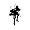 GADGETS WRAP Wall Decals Vinyl Wall Stickers Black Color - (29CM, Attack on Titan Jean Kirstein) view 2
