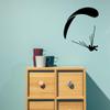Gadgets Wrap Wall Decals 29CM Wall Stickers Black Color - (Paragliding) view 1