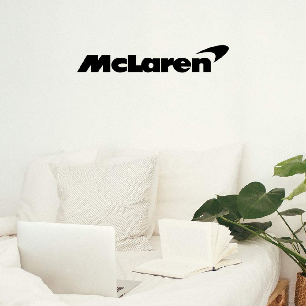 Gadgets Wrap Wall Decals 29CM Wall Stickers Black Color - (McLaren)