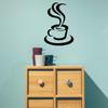 Gadgets Wrap Wall Decals 29CM Wall Stickers Black Color - (Free Wi-Fi Coffee) view 1