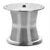Nixnine Strong Stainless Steel damru Sofa Leg, 50 mm Tickness Finish Glossy (4 inch) Pack of 4, view 1