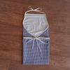 KANUSHI Industries Apron Kitchen Waterproof with Front Pocket(APRON-1-PC-BLUE-SCHOL) view 3