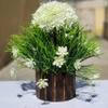Litleo's Great for Home Or Office Decoration or Birthday Gift, Table Top Bonsai Artificial Plant with Pot Bonsai Artificial Plant with Pot (White) view 3