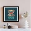 Good Hope Funny Pug Doctor Framed Poster Frame For Doctors Clinic Wall Decoration Room, Hospital Office, Gift dog (10 Inch X 13 Inch Framed) view 2