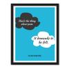 Good Hope - Fault In Our Stars Quote Framed Poster For Room & Office (10 Inch X 13 Inch Framed) view 1