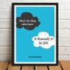 Good Hope - Fault In Our Stars Quote Framed Poster For Room & Office (10 Inch X 13 Inch Framed) view 2