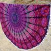 Fashion Hub 100% Cotton Mandala Dining Table Cover- Round Tablecloth Multicolor - Standard view 2