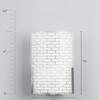 tu casa Silver Metal/Glass Shade with White Metal-Iron Base Bathroom Wall Light | Modern Wall-Mounted Light (Height : 4.5 Inch/No Blub) for Hall, Bedroom, Living Room, Vanity, Mirror & Home Dcor view 3
