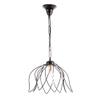 tu casa Hhieta Metal Shade with Black Metal-Iron Base Hanging Lamps/Pendent Light | Modern Pendant Ceiling Lamp for Home, Caf, Restaurant, Bar & Office Dcor (Height-20 Inch/No Blub Included) view 4