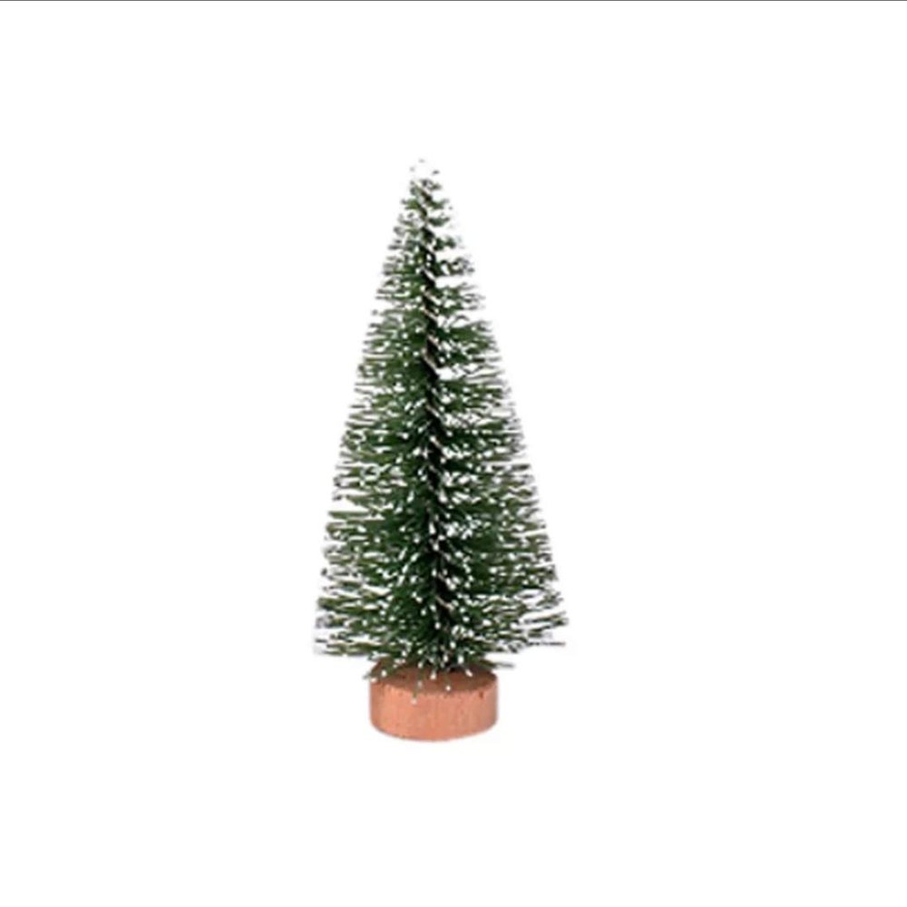 Bloom Bagicha Miniature Christmas Tree for Fairy Garden Landscaping Tray Gardening Terrariums Bonsai Dcor and Craft Model Work - Set of 2 pcs