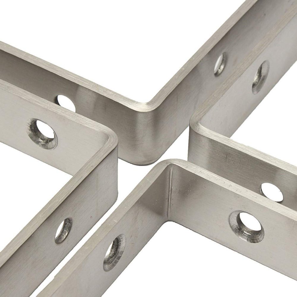 DIY Crafts Pack of 4 Pcs, Design No # 2, Steel Corner Brace Rig(Pack of 4 Pcs, Design No # 2)