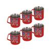 Rema - Stainless Steel Cups for Coffee and Tea Set of 6 Pieces (Made in India) view 1