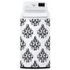 DivineDesigns Black Designs Washing Machine Sticker (Size :- 22 X 33 inch) Stickers for Washing Machine/Cloth Machine/and All Decorative Stickers view 1