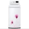 DivineDesigns Dandelion Pink Flowers Washing Machine Sticker (Size :- 22 X 33 inch) Stickers for Washing Machine/Cloth Machine/and All Decorative Stickers view 1