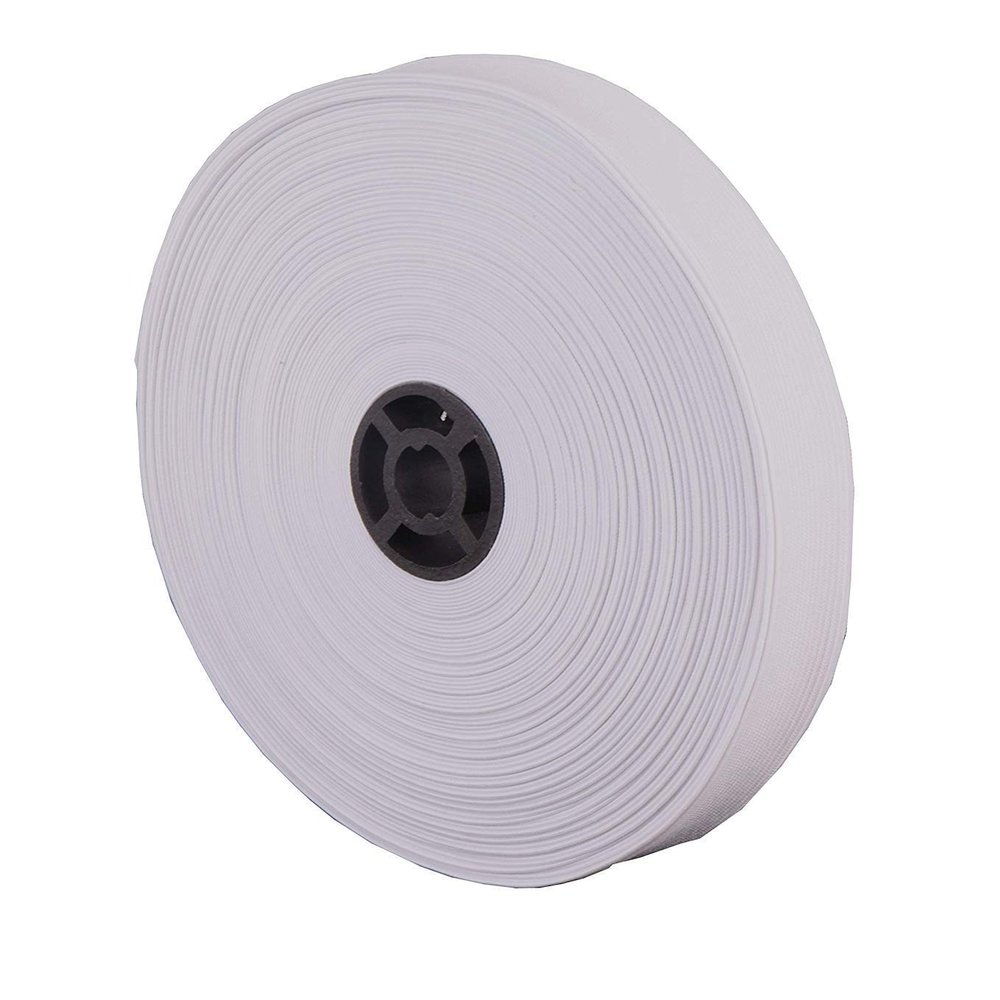 Cute Gang - White Elastic for Tailoring and Sewing - Width - 1.25" ; Pack of 4 Meters