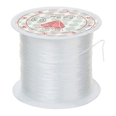 DIY Crafts Pack of 3 Roll, Jewellery Beading Nylon Cord, Streachable Jewellery Beading Nylon Cord(Pack of 3 Roll, Jewellery Beading Nylon Cord)