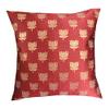 Pink parrot- Art Silk Cushion Cover 16x16 inch Set of 5 pcs view 4