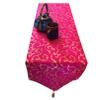 Pink parrot- Art Silk Table Runner 12x70 inch-1 pc view 1