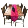Pink parrot- Art Silk Table Runner 12x70 inch-1 pc view 4