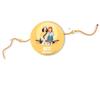 Bhai Please BFF Bhabhi Rakhi with Fridge Magnet for Bhabhi | Set of 1 pc with Roli/Kumkum- Chawal| Kids, Girls Designer, Fancy, Fun, Movie Rakhi Set| with Raksha Bandhan Greetings view 1
