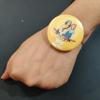 Bhai Please BFF Bhabhi Rakhi with Fridge Magnet for Bhabhi | Set of 1 pc with Roli/Kumkum- Chawal| Kids, Girls Designer, Fancy, Fun, Movie Rakhi Set| with Raksha Bandhan Greetings view 3