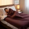 Home Stylish 300 TC All Season Solid/Plain Light Weight Polar Fleece Single Bed Blanket (152 x 230 cm,), Lightweight Cofee view 2