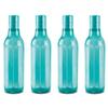 MILTON Prism 1000 Pet Water Bottle Set of 4, 1 Litre Each, Blue | BPA Free | 100% Leak Proof | Office | Gym | Home | Kitchen | Travel | Hiking | Treking view 1